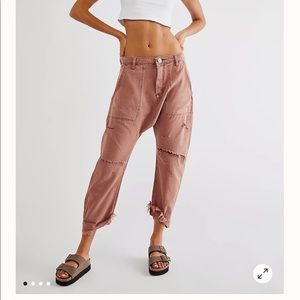 One Teaspoon Solid cargos in ARMY GREEN